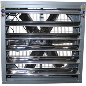 Vortex Extraction Fan 3ph 750Watt 380V 1100x1100mm Flow Rate: 32,500m3/h