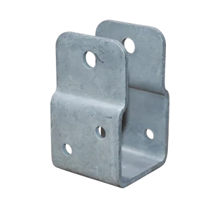 Galvanised Steel Rack Foot Bracket for 35mm SHS Arm