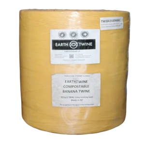 Earthtwine™ Compostable Outdoor Twine Brown (Banana) 3500m (50Kg) Ball