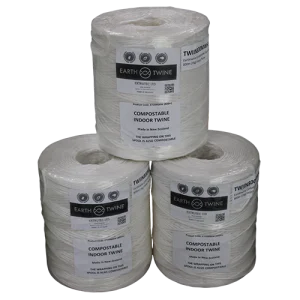 EarthTwine™ Compostable Twine White 800m (1kg) Indoor Twine