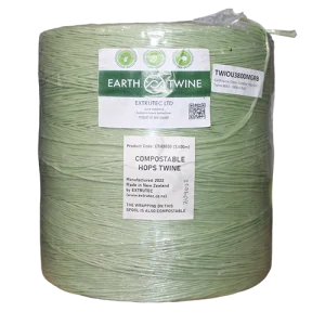 Earthtwine™ Green Outdoor Hops Bio Twine 40kg – 3,800m Roll