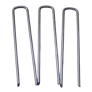 Weedmat Staples 150mm  - (500 per box) (Steel)