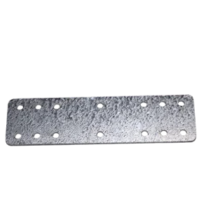 3mm Galvanised Side Support Plate 14 Holes (150x40)