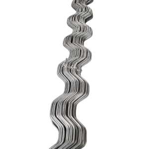 Springclip Springs - Stainless Steel No Plastic coat, 2m lengths. 2mm Wiggle Wire